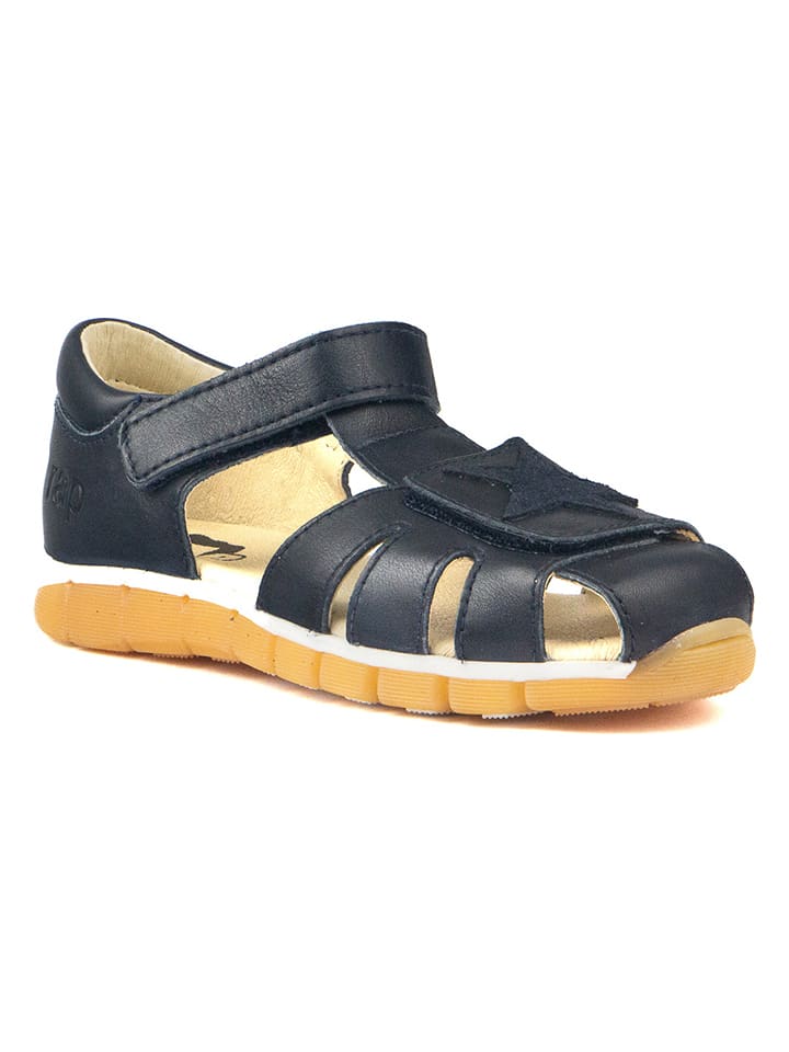 Rap Skórzane półsandały w kolorze granatowym rozmiar: 29