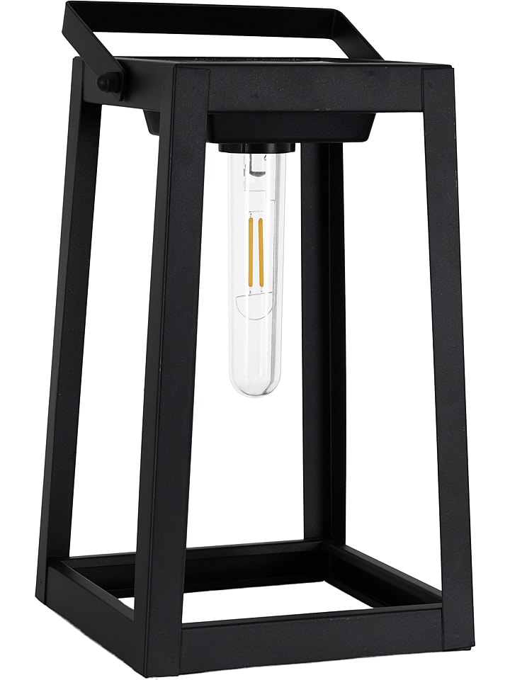 näve Dekoracyjna lampa solarna LED w kolorze czarnym - 15 x 31 x 15 cm rozmiar: onesize