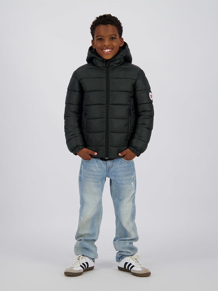 Vingino Dwustronna kurtka "Tiffon" w kolorze czarnym rozmiar: 140