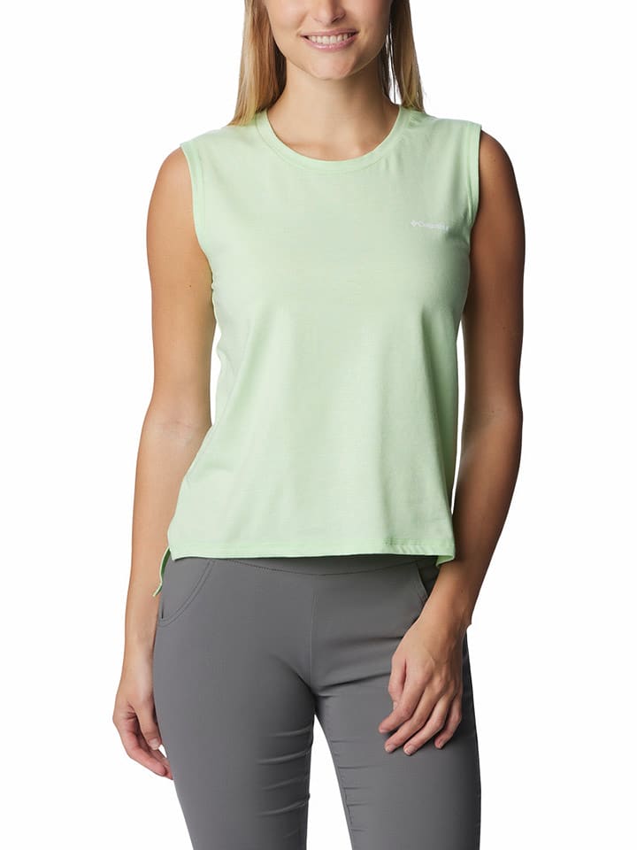 Columbia Top sportowy "Sun Trek™" w kolorze turkusowym rozmiar: XS