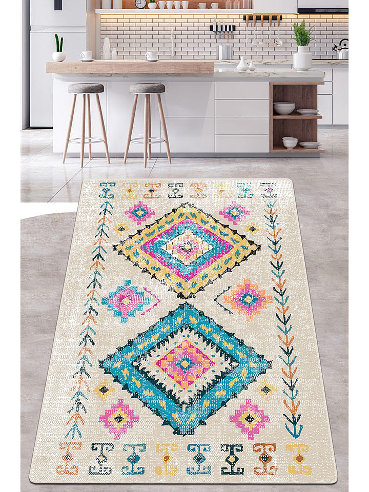 Conceptum Hypnose Dywan "Taula" w kolorze kremowym ze wzorem rozmiar: 150x200 cm