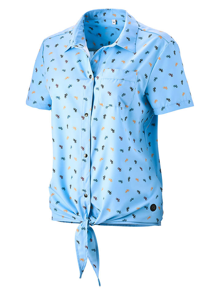 Gonso Bluzka kolarska "Molveno" w kolorze niebieskim rozmiar: 36