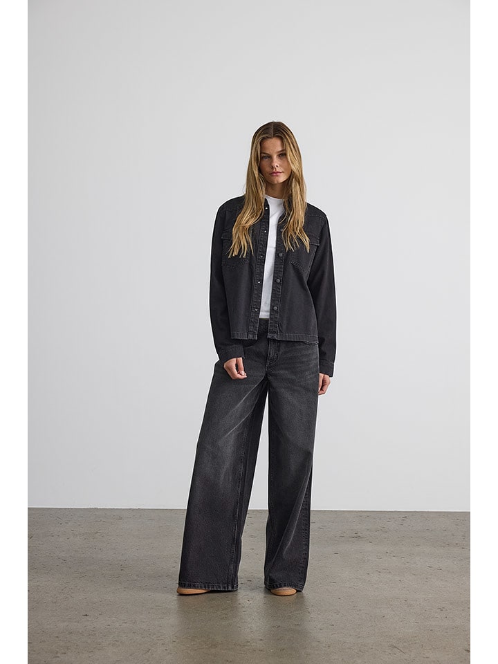 Noisy may Kurtka dżinsowa w kolorze czarnym rozmiar: XL