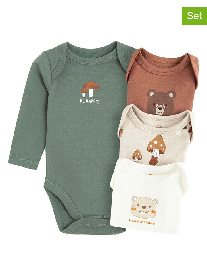 COOL CLUB Body (4 szt.) w różnych kolorach rozmiar: 68