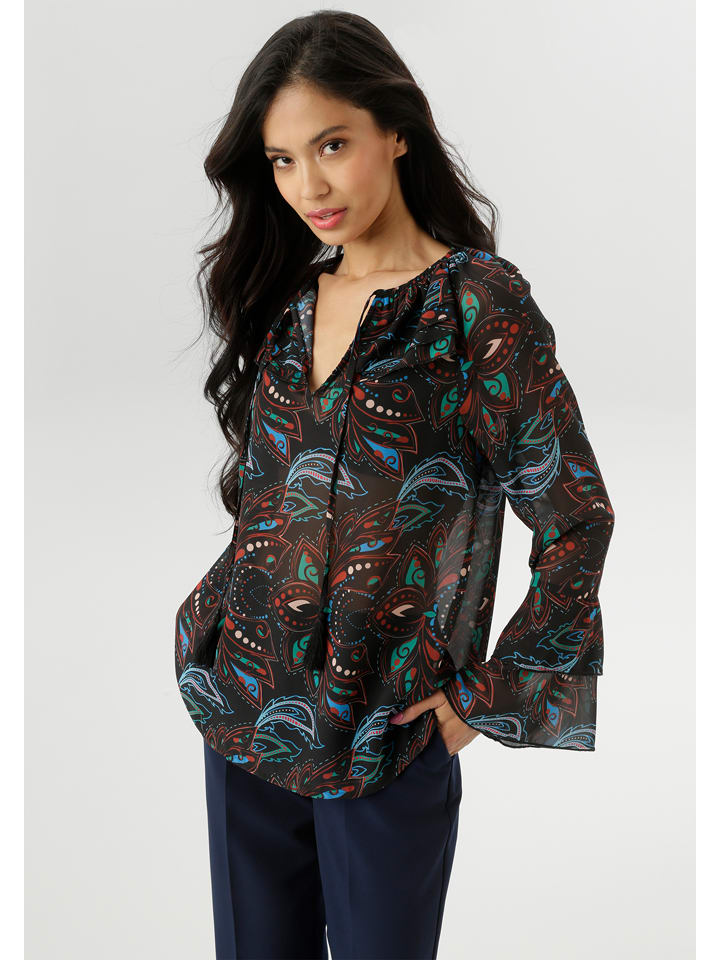 Aniston Bluzka w kolorze czarnym rozmiar: 38