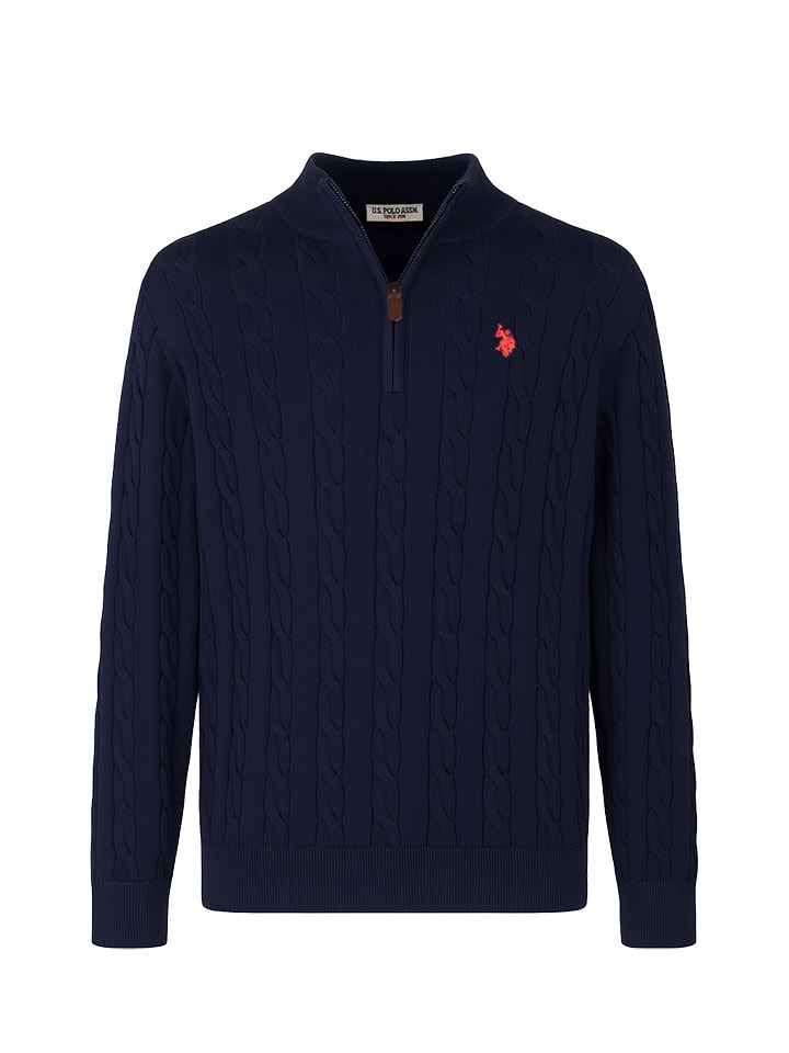 U.S. Polo Assn. Sweter w kolorze granatowym rozmiar: S
