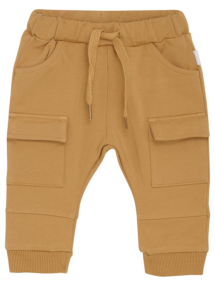 Noppies Spodnie dresowe w kolorze jasnobrązowym rozmiar: 62