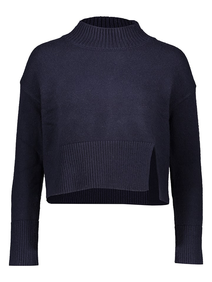 Oui Sweter w kolorze granatowym rozmiar: 46