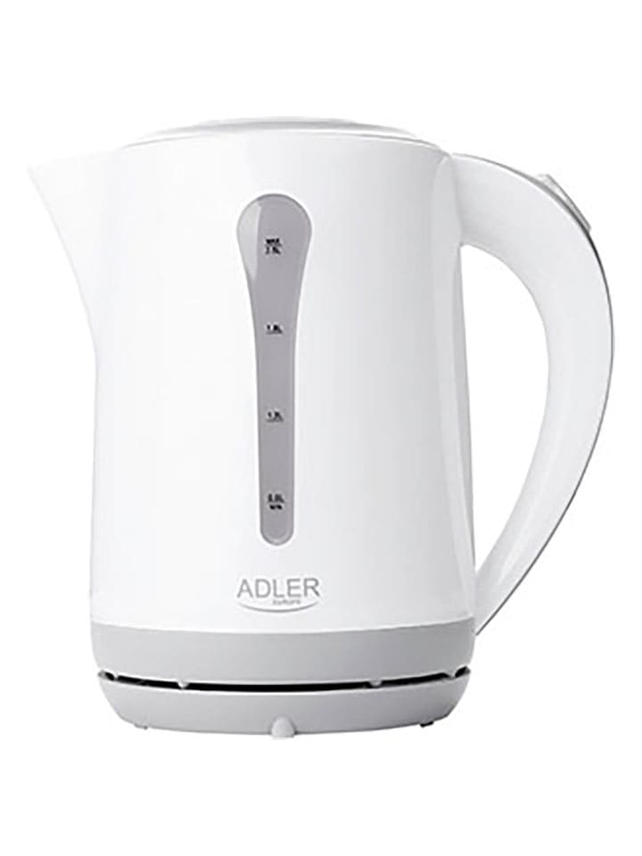 Adler Czajnik elektryczny "AD 1244" w kolorze białym - 2,5 l rozmiar: onesize