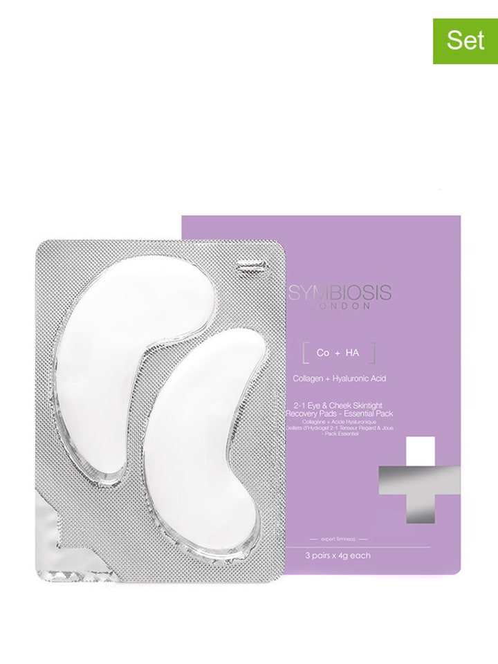 Symbiosis Płatki pod oczy (6 szt.) - po 4 g rozmiar: onesize