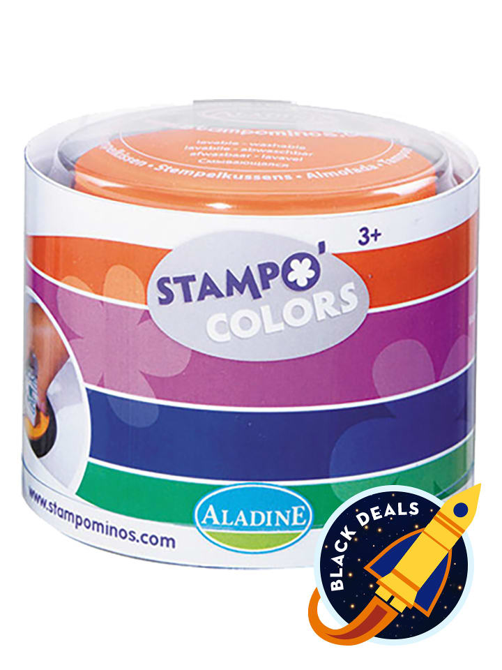 Aladine Zestaw poduszek do stempli - 3+ rozmiar: onesize