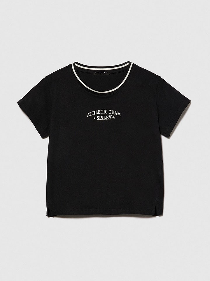 Sisley Koszulka w kolorze czarnym rozmiar: 130