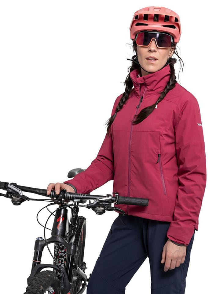 Schöffel Kurtka kolarska "Salza" w kolorze jagodowym rozmiar: 42