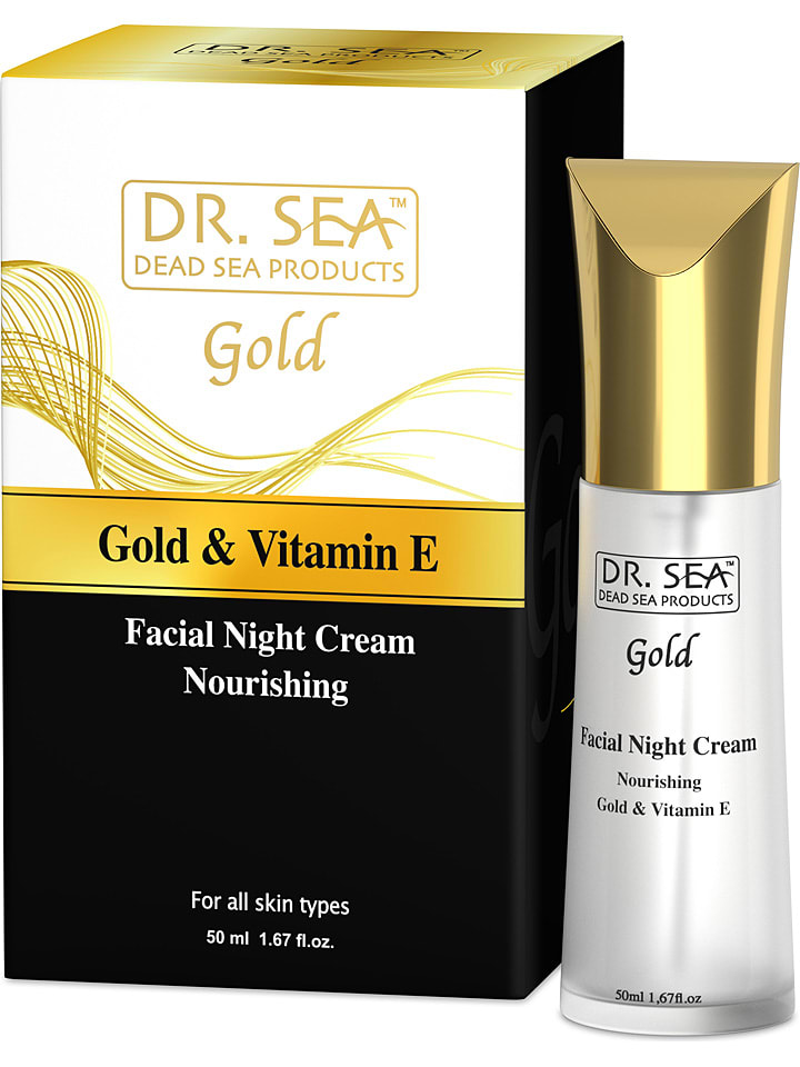 DR. SEA Krem na noc "Nourishing Gold & Vitamin E" - 50 ml rozmiar: onesize