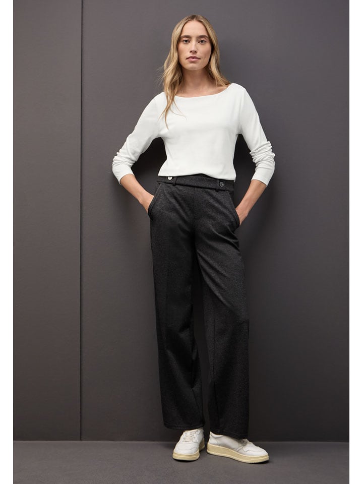 Street One Koszulka w kolorze białym rozmiar: 36