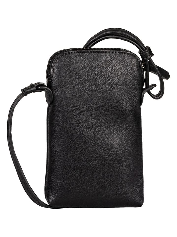 Tom Tailor Torebka "Rosabel" w kolorze czarnym na telefon - 11,5 x 18 x 2 cm rozmiar: onesize