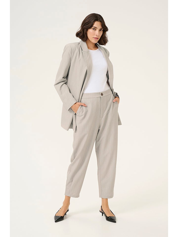 Kaffe Spodnie w kolorze szarym rozmiar: 36