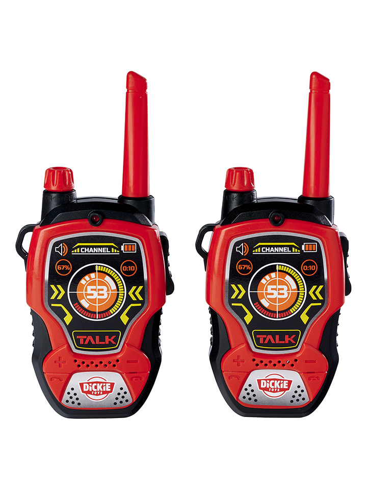 Dickie Walkie-talkie w kolorze czerwonym - 4+ rozmiar: onesize