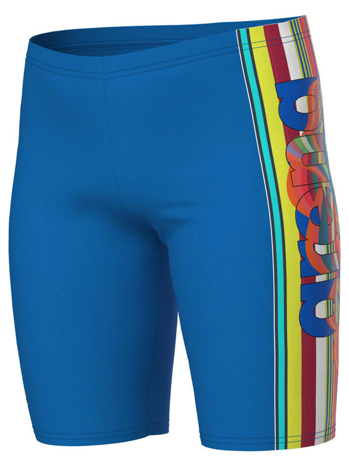 Arena Kąpielówki w kolorze niebieskim rozmiar: 140