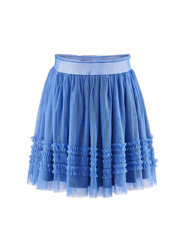 happy girls by Eisend Spódnica w kolorze niebieskim rozmiar: 122