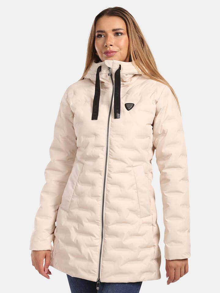 Kilpi Kurtka zimowa "Belize" w kolorze beżowym rozmiar: 44