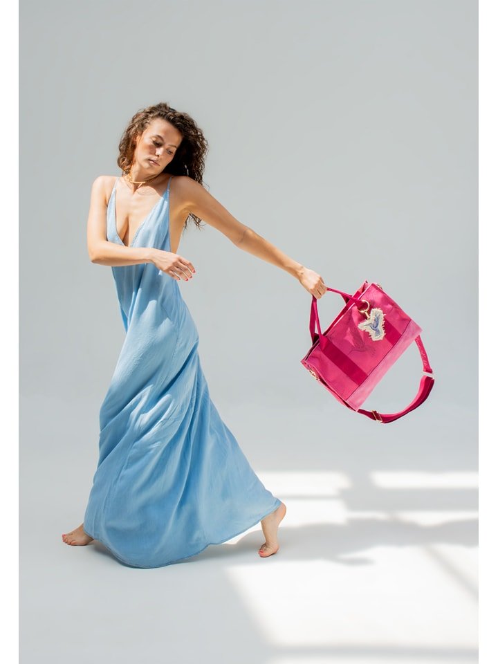 Fritzi aus Preußen Torebka "Frida Kahlo" w kolorze różowym - 40 x 29,5 x 14 cm rozmiar: onesize