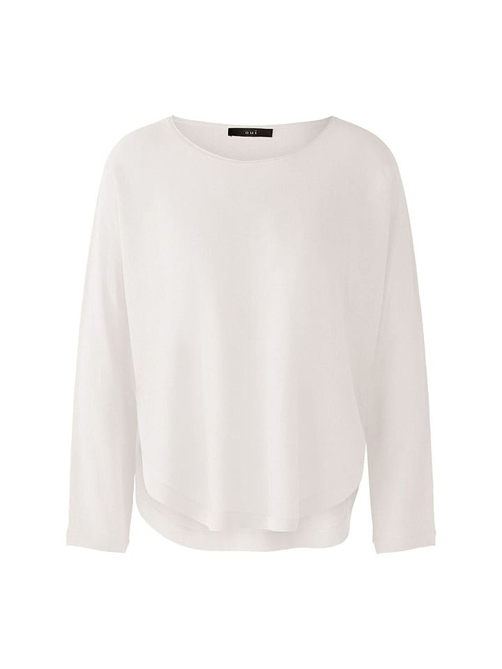 Oui Sweter w kolorze białym rozmiar: 36