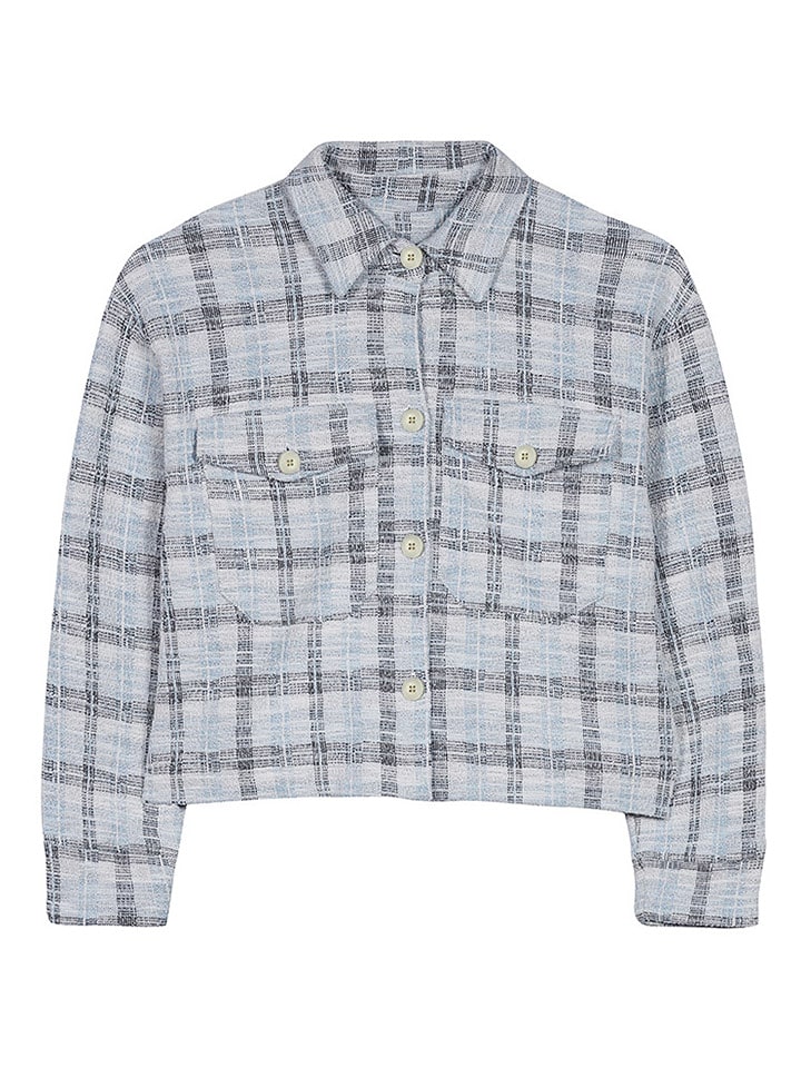 Herrlicher Kurtka koszulowa w kolorze błękitnym rozmiar: L