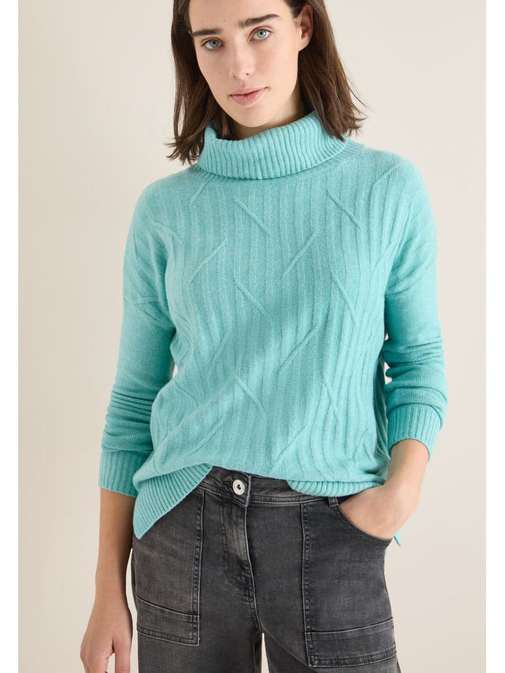 Cecil Golf w kolorze turkusowym rozmiar: XL