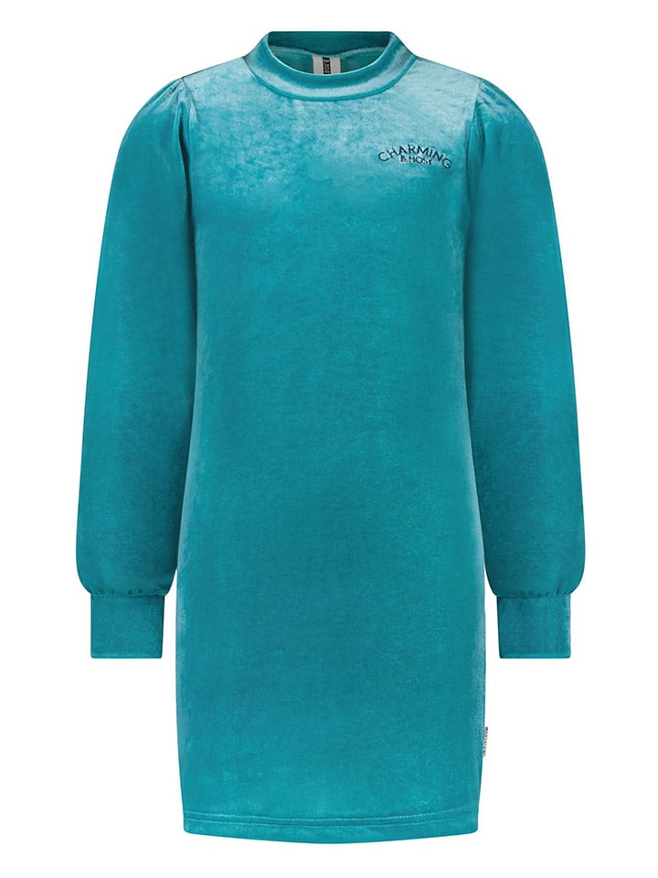 B.Nosy Sukienka w kolorze turkusowym rozmiar: 116
