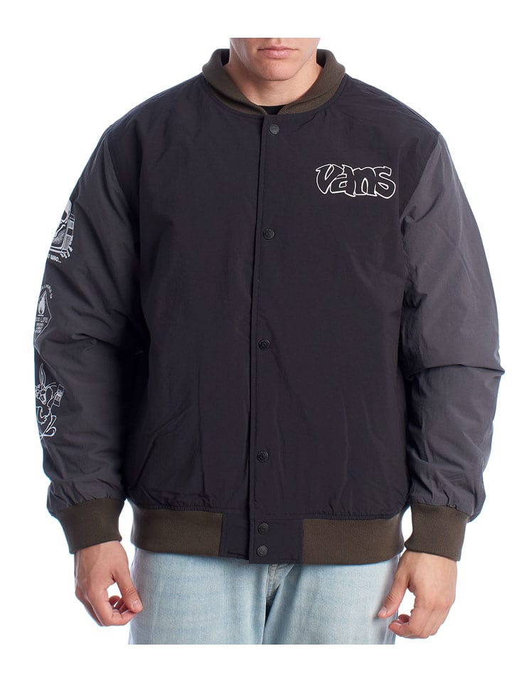 Vans Kurtka w kolorze czarno-brązowym rozmiar: S