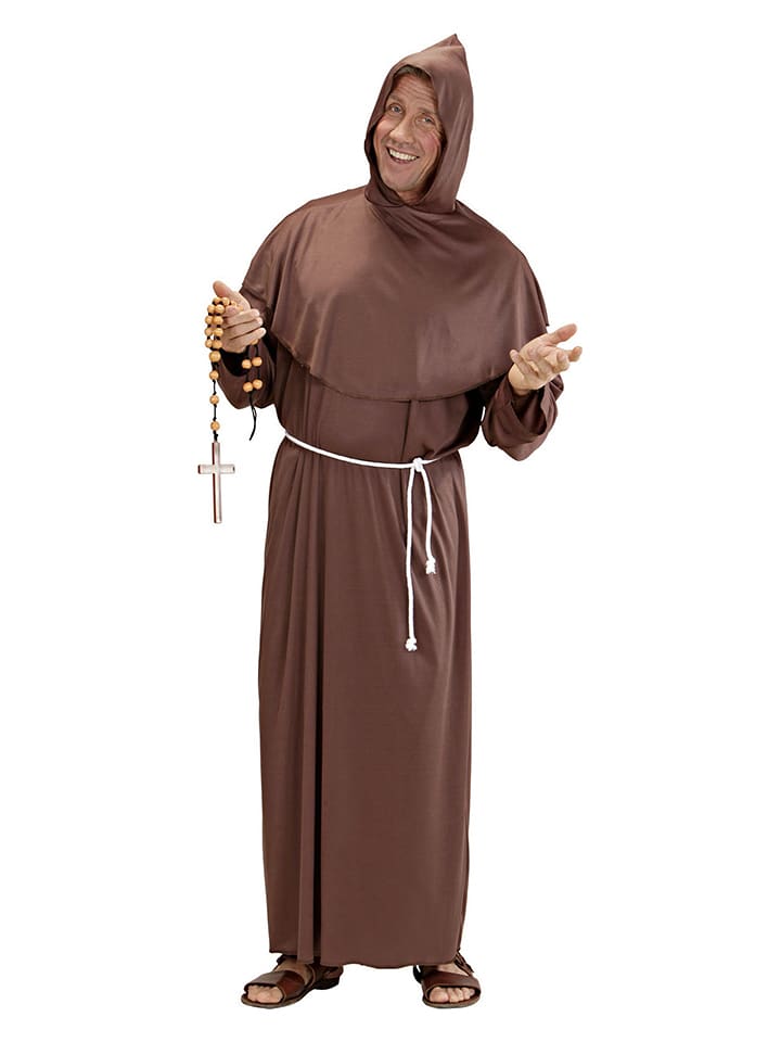 Carnival Party 2-częściowy kostium w kolorze brązowym rozmiar: M