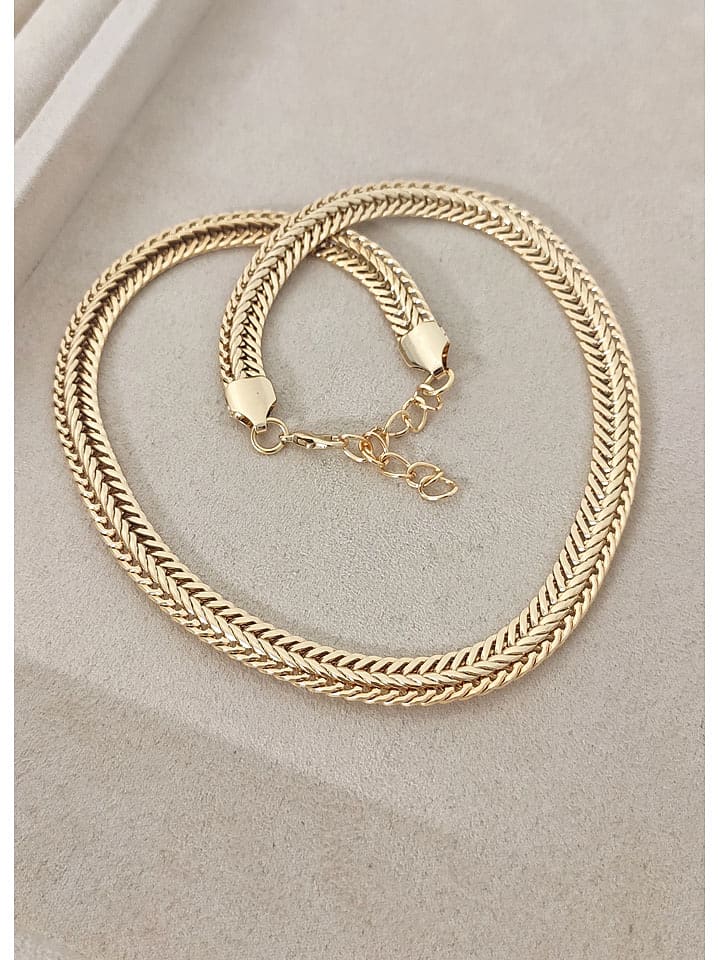 Nakkash Pozłacany naszyjnik - dł. 42 cm rozmiar: onesize