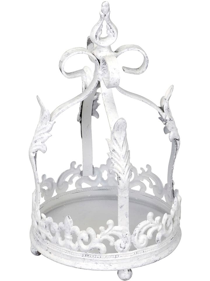 POSIWIO Taca w kolorze białym - wys. 28 x Ø 18 cm rozmiar: onesize