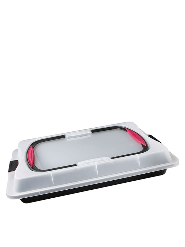 Zenker Pojemnik w kolorze czarnym na ciasto - 42,5 x 29,5 cm rozmiar: onesize