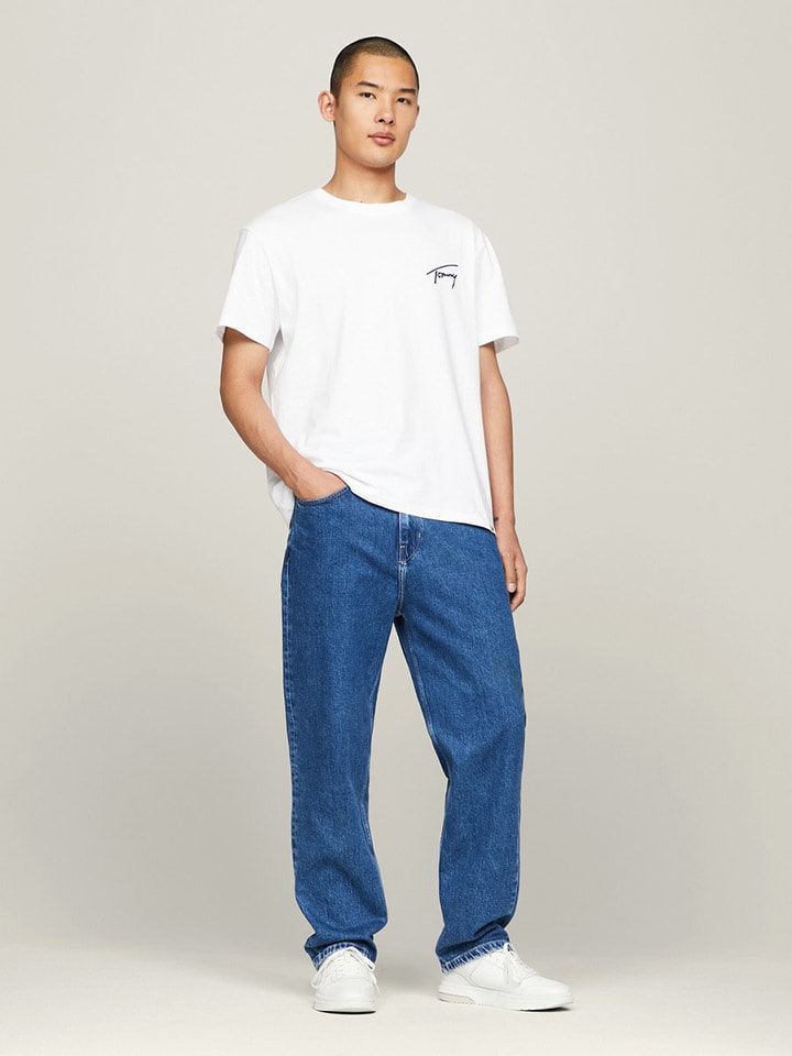 TOMMY JEANS Koszulka w kolorze białym rozmiar: 3XL