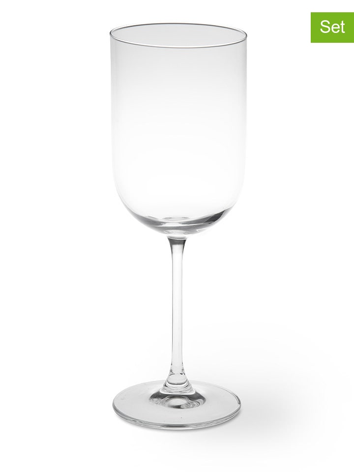 Trendy Kitchen by EXCÉLSA Kieliszki (6 szt.) "Nordic" do wina - 410 ml rozmiar: onesize