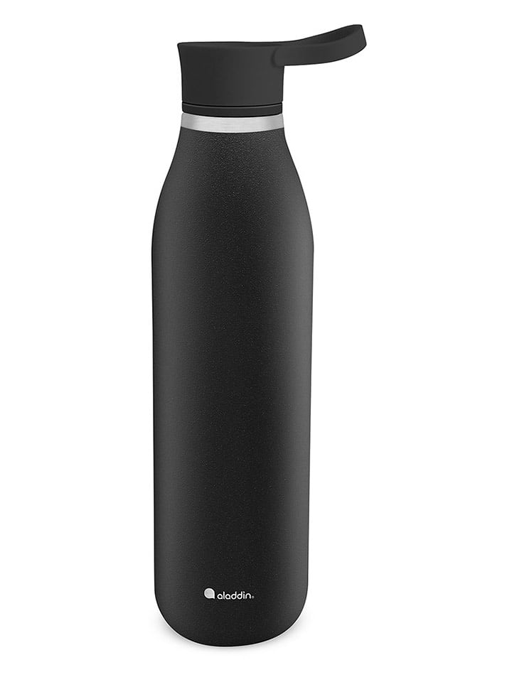aladdin Butelka termiczna "CityLoop" w kolorze czarnym - 600 ml rozmiar: onesize