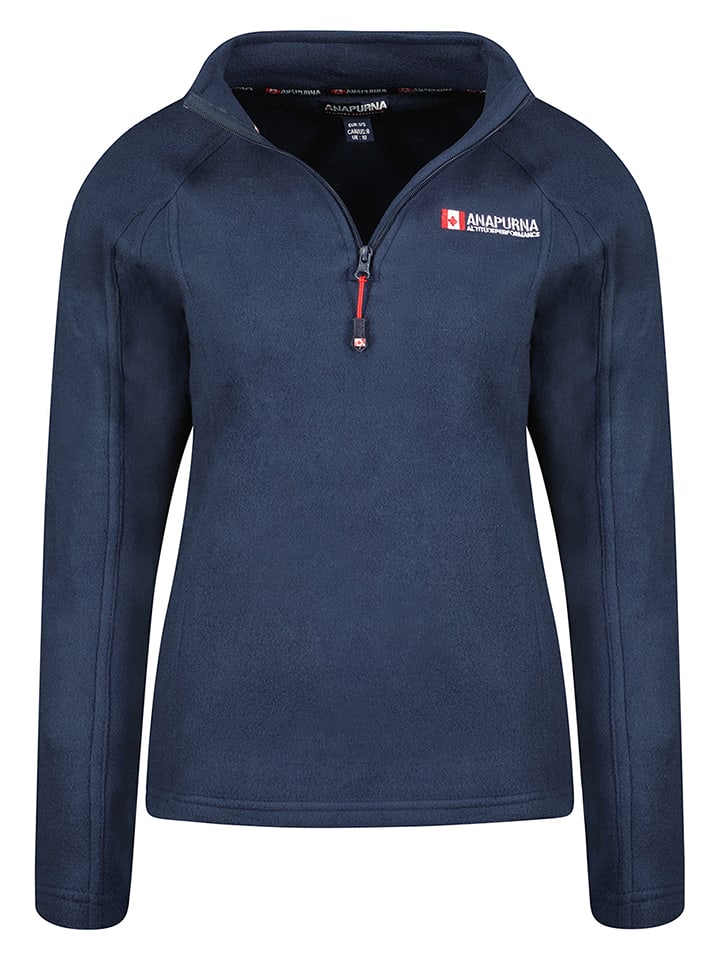 ANAPURNA Bluza polarowa "Tonneauhz" w kolorze granatowym rozmiar: XL