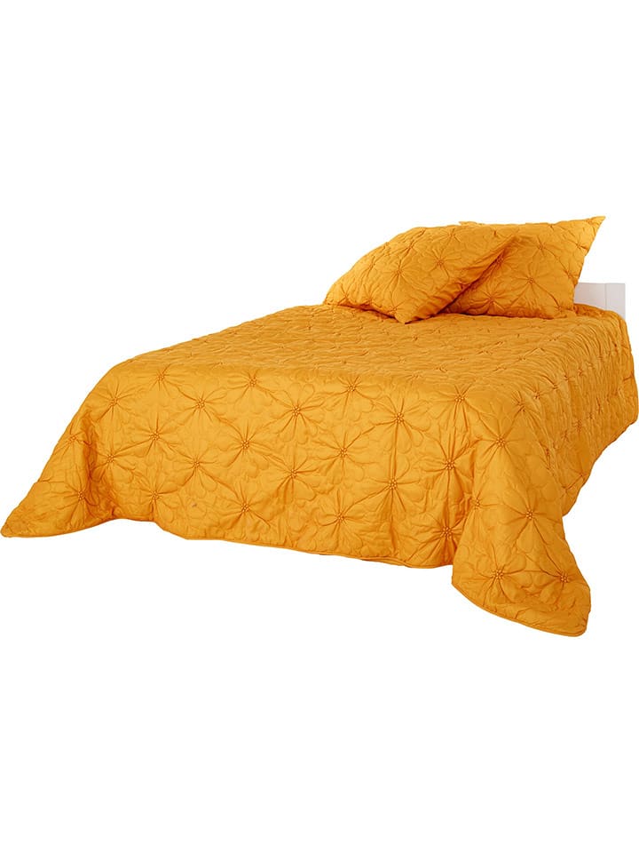 heine home Narzuta w kolorze żółtym rozmiar: 180x250 cm