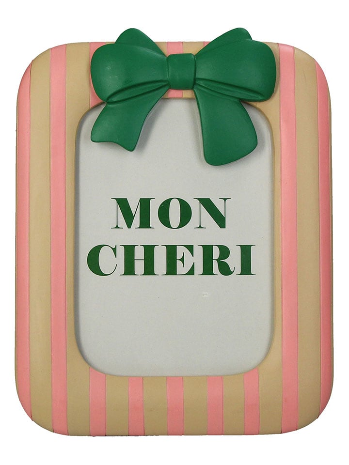 Kersten Ramka "Bow" w kolorze jasnoróżowo-zielonym na zdjęcia rozmiar: onesize