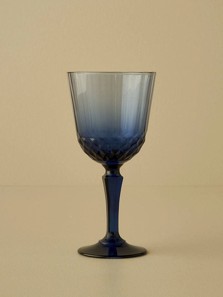 BELLA MAISON Kieliszek "Colore" w kolorze niebieskim do wina - 310 ml rozmiar: onesize