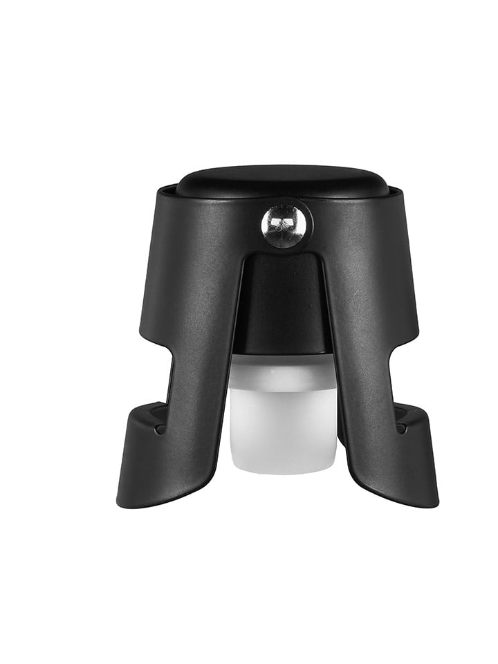 Maku Korek w kolorze czarnym do szampana - wys. 5,5 cm rozmiar: onesize