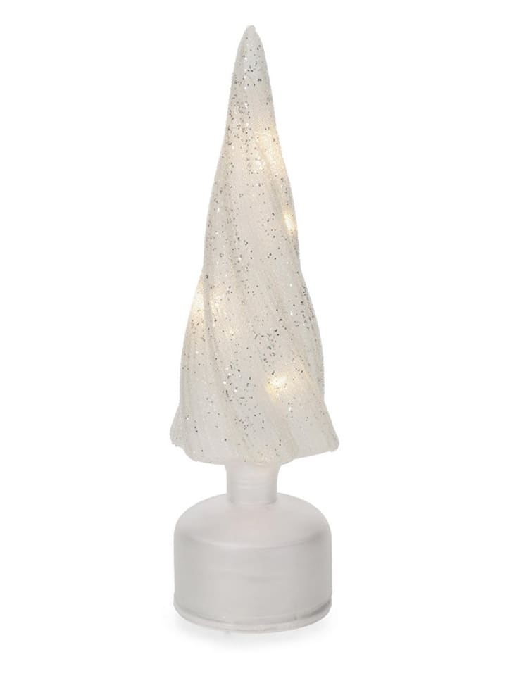 Bizzotto Dekoracyjna lampa LED "Karyn" w kolorze białym - wys. 33 cm rozmiar: onesize