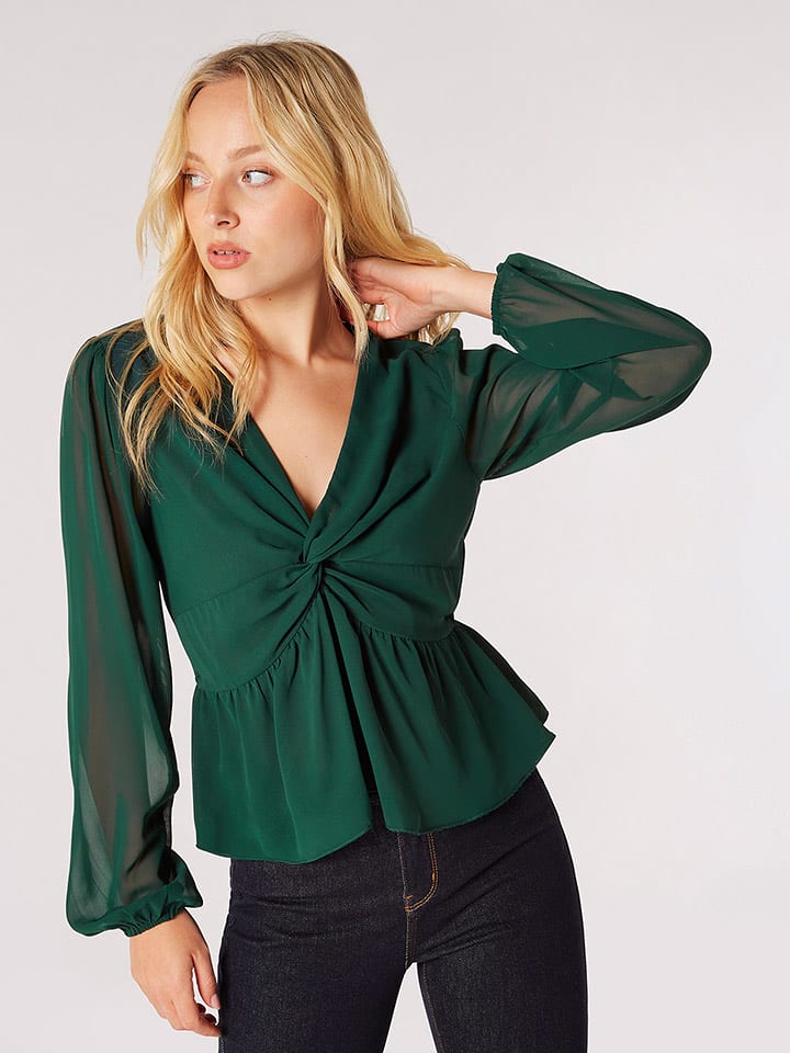 Apricot Bluzka w kolorze zielonym rozmiar: L