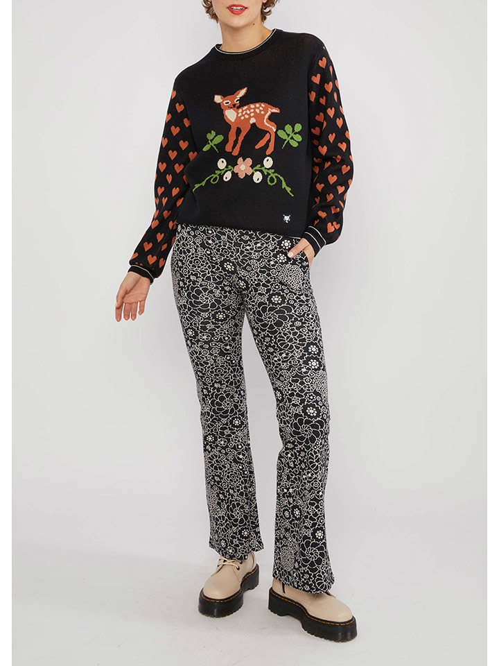 Blutsgeschwister Sweter w kolorze czarnym rozmiar: L