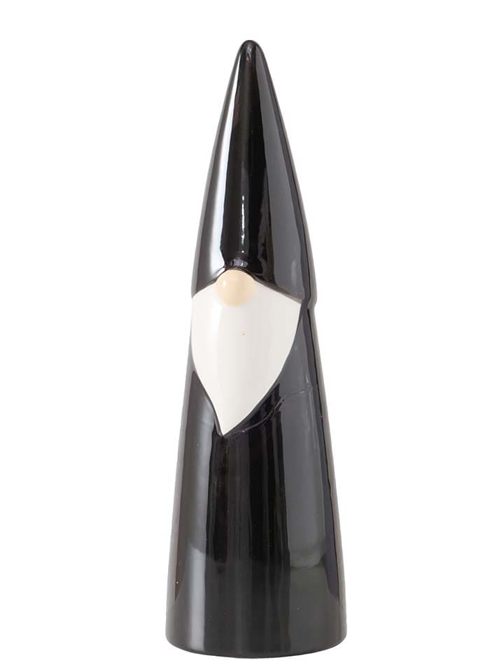 Boltze Figurka dekoracyjna "Charly" w kolorze czarnym - wys. 24,5 x Ø 7 cm rozmiar: onesize