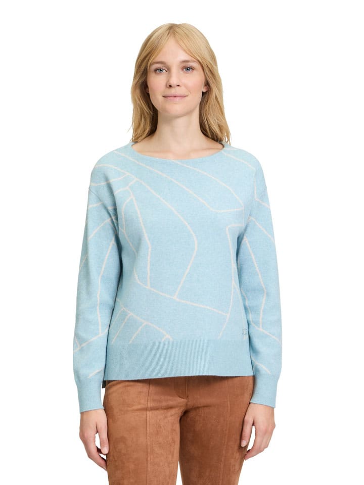 Betty Barclay Sweter w kolorze błękitnym rozmiar: 48