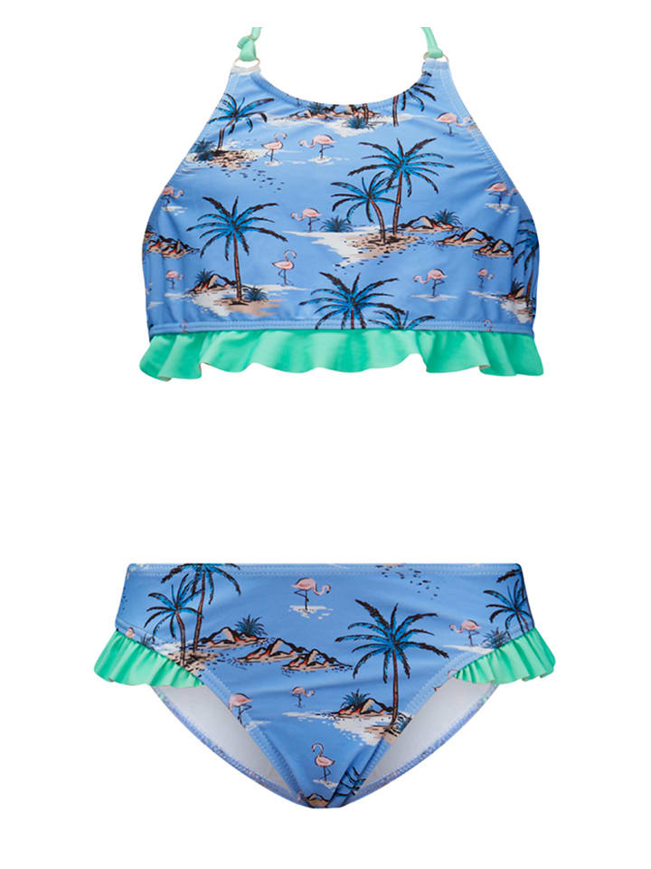 Retour Bikini "Eleena" w kolorze niebiesko-zielonym rozmiar: 104