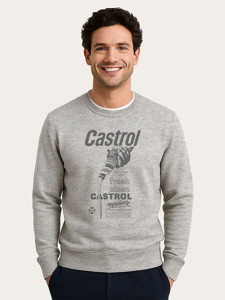 WOOOP Bluza "Castrol Fresh Clean" w kolorze szarym rozmiar: XXL